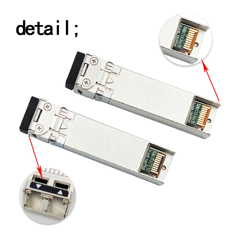 Aoi 10 Gigabit Multimode Single Mode Dual Fiber Optische Module Multimode 300M Single Mode 2Km Compatibele Netwerkkaart Server Swi