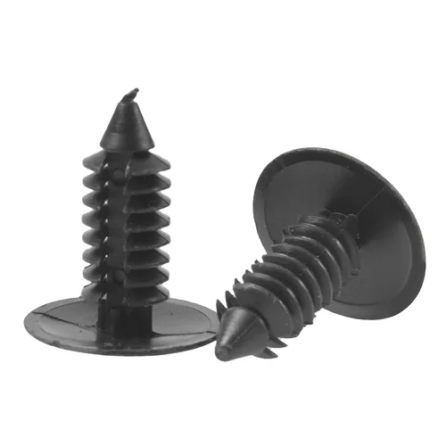 Sujetadores automáticos para coche, Clips de nailon con agujero de 8mm, guardabarros, retenedor de escudo de parachoques, remache de plástico, 50 Uds./lote