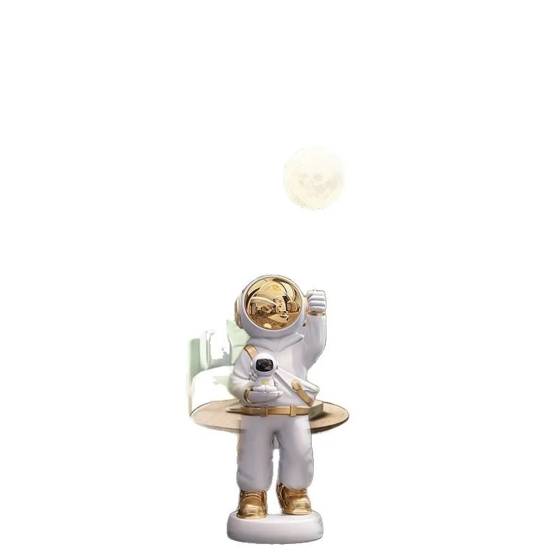 

Astronaut ornaments, large living room decorations, light luxury TV cabinets, large floor to ceiling housewarming