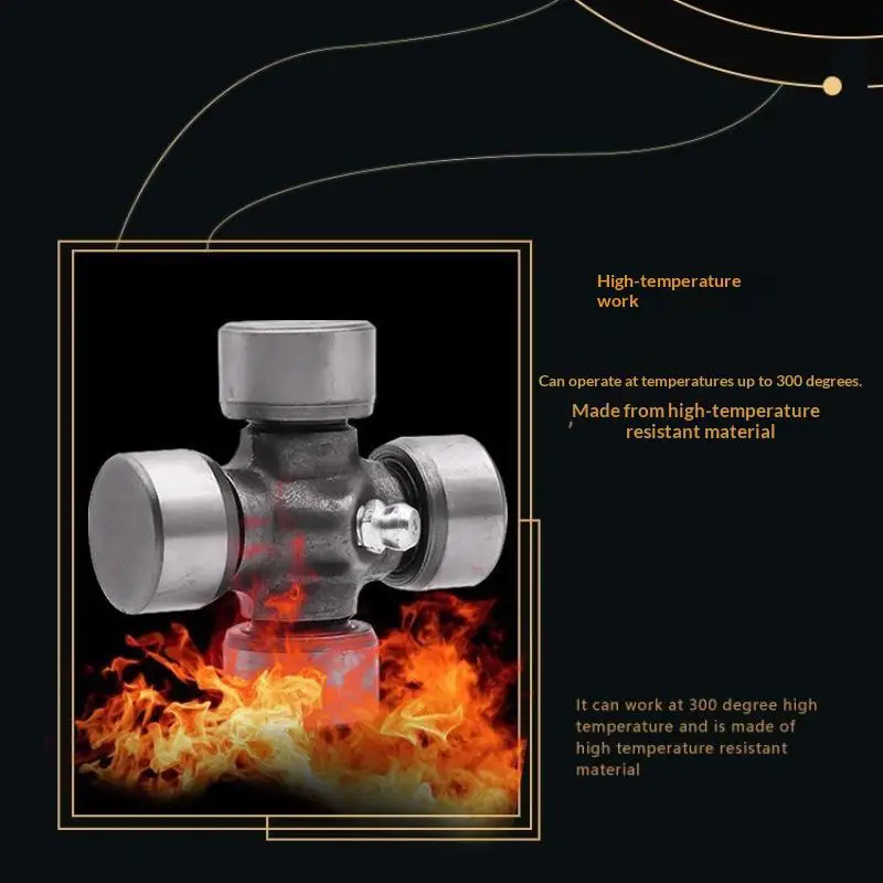 Universal Joint Motorcycle Cross Gimbal Shaft High Strength Wear Resistant Heavy Duty for Off Road Dirt Bike Motocross Repair