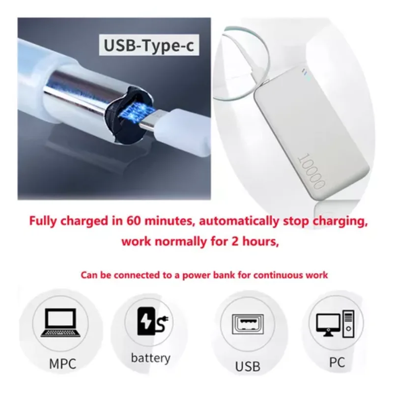Stylo de Gravure Rechargeable par USB, Analyste de Machine