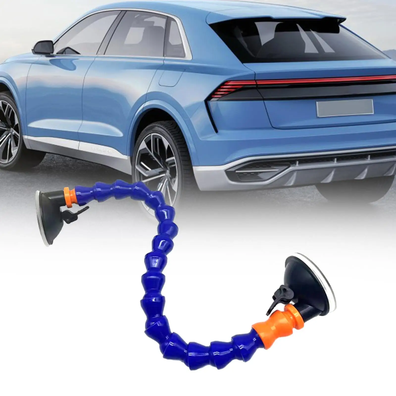 

Car Dents Repair Tool Auto Dents Removal Suction Cup Handle Lifter Double Head Suction Cup for Minor Dents Deep Dents Removal