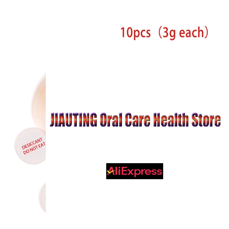

10pcs 3g Portable Hearing Aid Drying Capsule Desiccant Dehumidifier Drying Pallet For BTE Hearing Aid Drying Ear Care Accessory