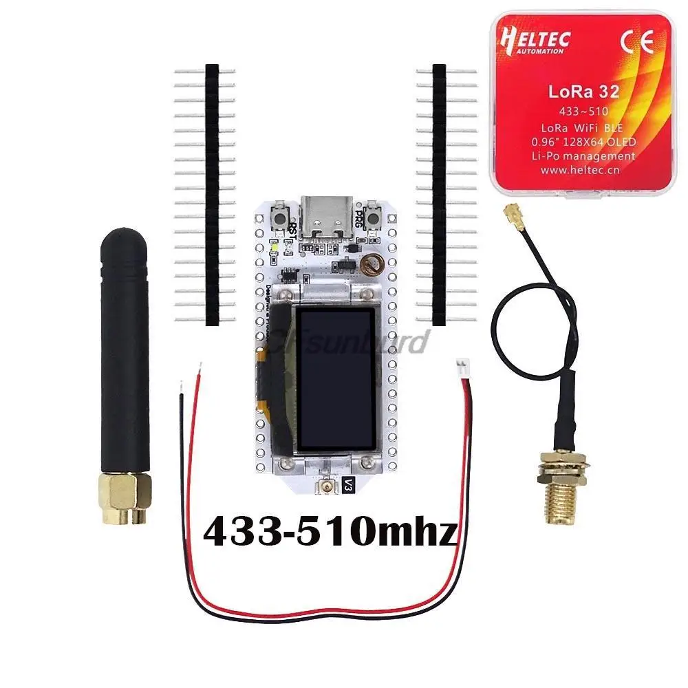 SX1276 SX1278 ESP32 LoRa 868MHz/915MHz/433MHz 0.96 بوصة الأزرق OLED عرض بلوتوث WIFI عدة 32 مجلس التنمية