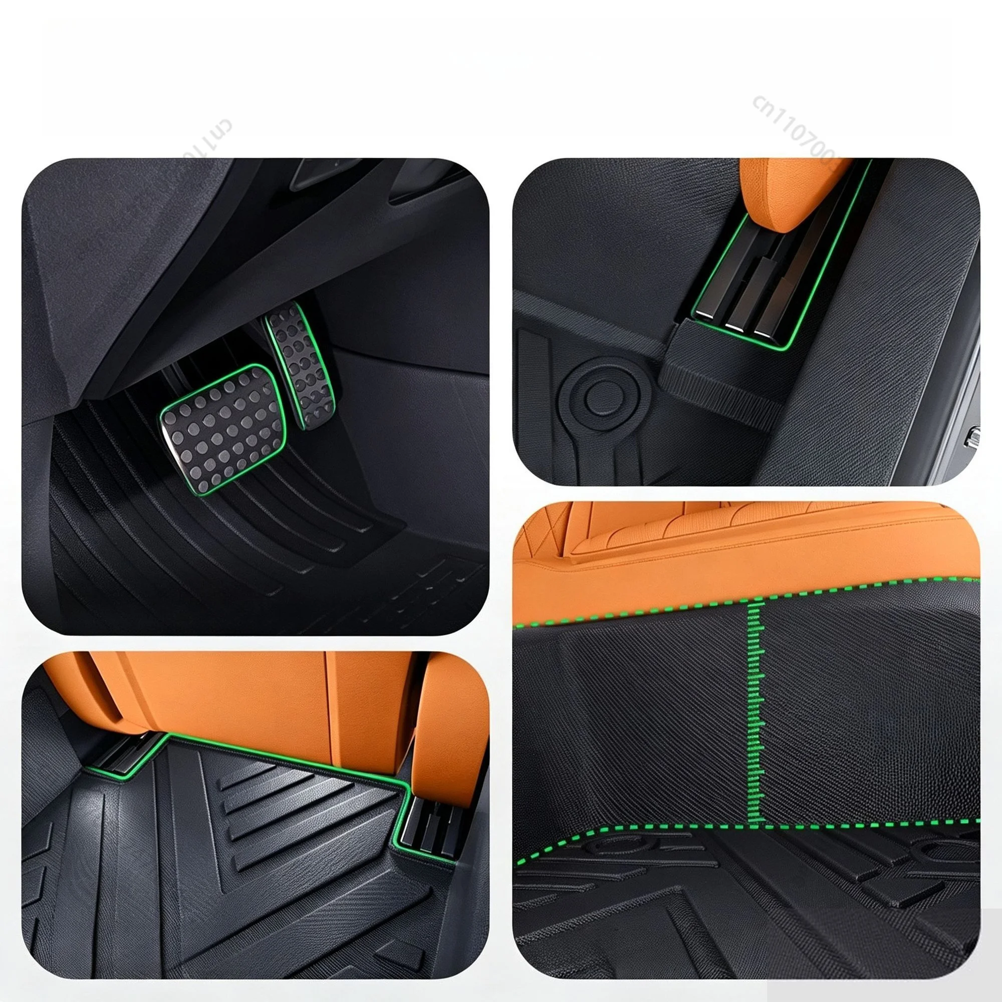 For Jetour Dashing 2022-2026 Custom Full Coverage TPE Floor Mats Waterproof Interior Decor Carpets Auto Modification Accessories
