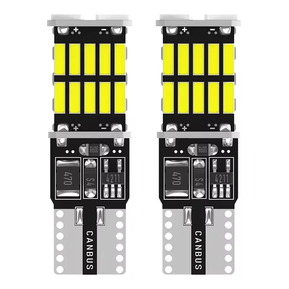 2x T10 W5W Canbus IC Car LED Bulb for BMW Mini Cooper R56 R53 E90 E46 F20 E39 Interior Dome Light Trunk Lamp Parking Lights