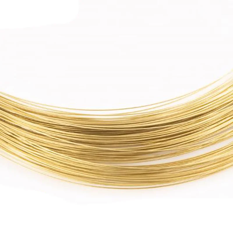 Solid Soft Bare Brass Round Wire 0.3 0.4 0.5 0.6 0.7 0.8 0.9 1 1.2 1.3 1.4 1.5 1.6 1.8 2 3 4 5 6mm