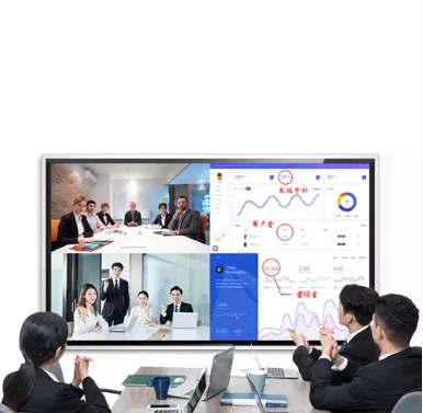 

School Interactive Whiteboard 4k HD 65 75 Inch LCD Conference Electronic Digital Interactive Flat Panel Smart Whiteboard