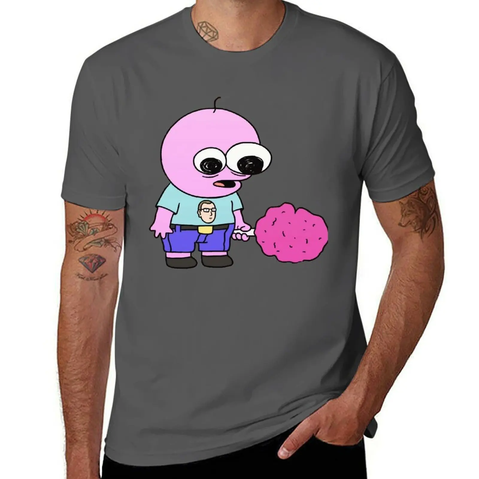 

Pim reaches depression - SMILING FRIENDS! T-Shirt t shirts with prints cotton tshirt 100% T-Shirt