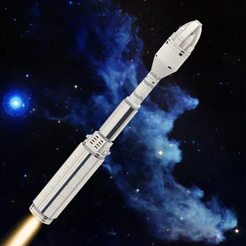 

Moc Delta IV Heavy с солнечным зондом Parker Saturn V Scale Rocket Building Blocks Set Mars Exploration Vehicle Детские игрушки в подарок