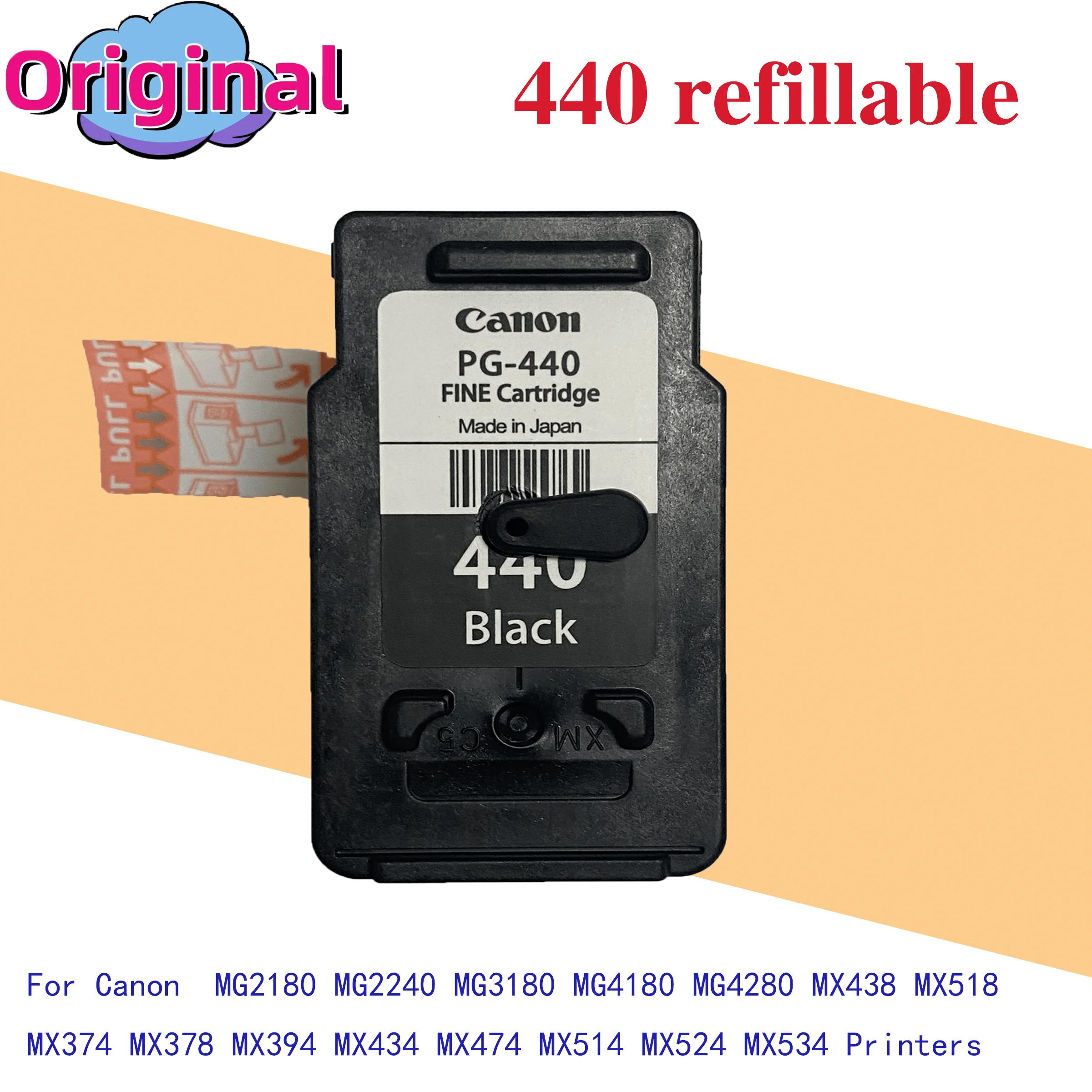 Original PG 440 PG440XL CL 441 Compatible Ink Cartridge for Canon PG440 CL441 440XL 441XL 4280 MX438 518 378 Printer