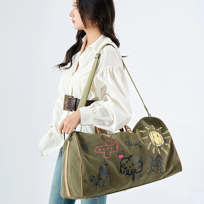 

Women's Business Travel Bag, Short-Trip Carry-On Luggage, Large Capacity Foldable Lightweight Travel Bag, Travel Case