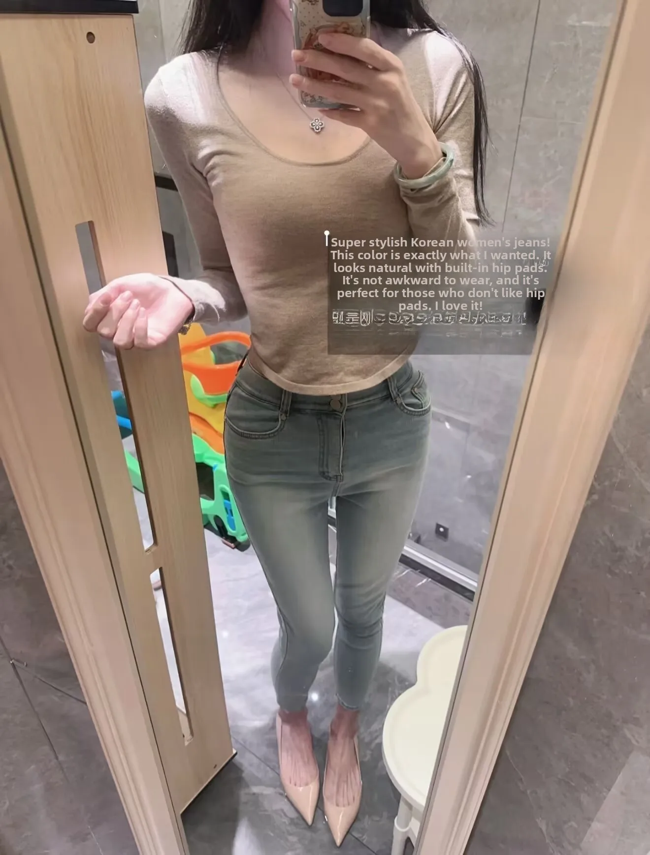 

Женские джинсы с высокой талией, облегающие, на флисовой подкладке, расклешенные, повседневные, из хлопкового стрейч-денима, с эффектом подтяжки ягодиц, осенняя новинка