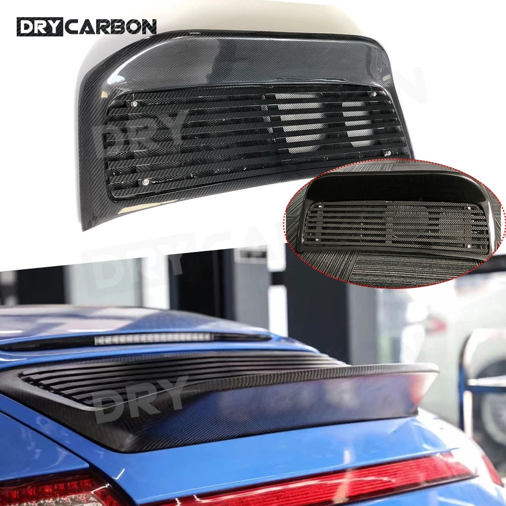 

Dry Carbon Fiber Rear Spoiler Wing Rear Trunk Lid Spoiler for Porsche 911 997.1 997.2 2005-2011 Rear Wing Body Kits FRP