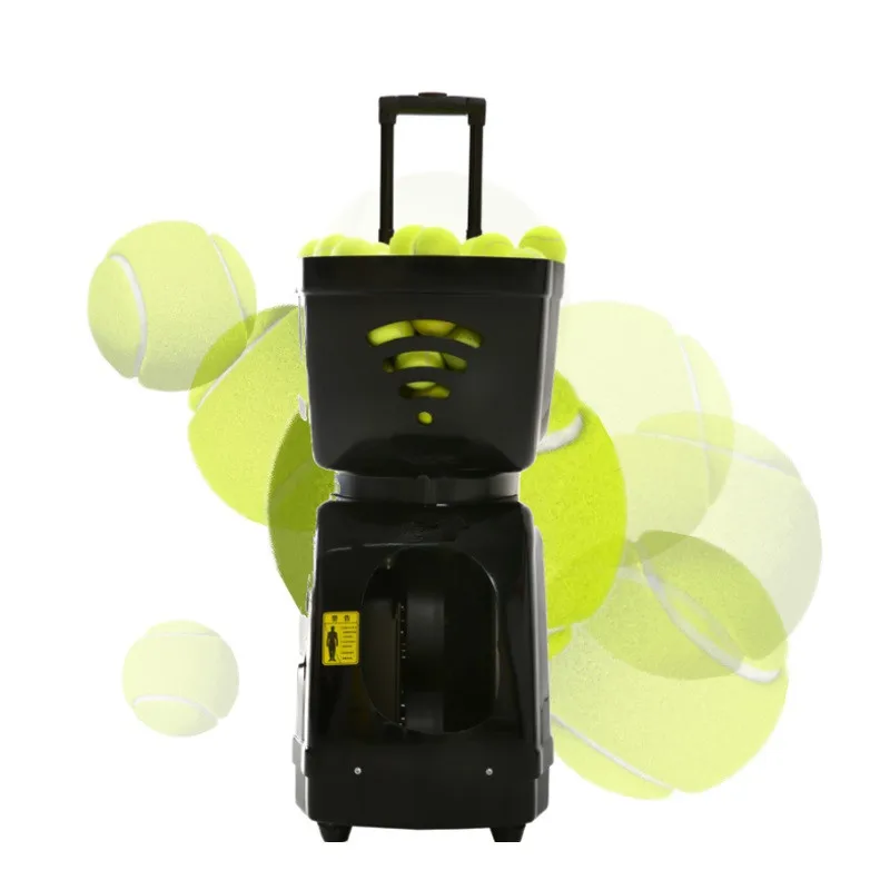 

Customs Logo Hot Sale Practice Tennis Padel Ball Machine Remote Control Auto Tennis Ball Machine for Playing and Training