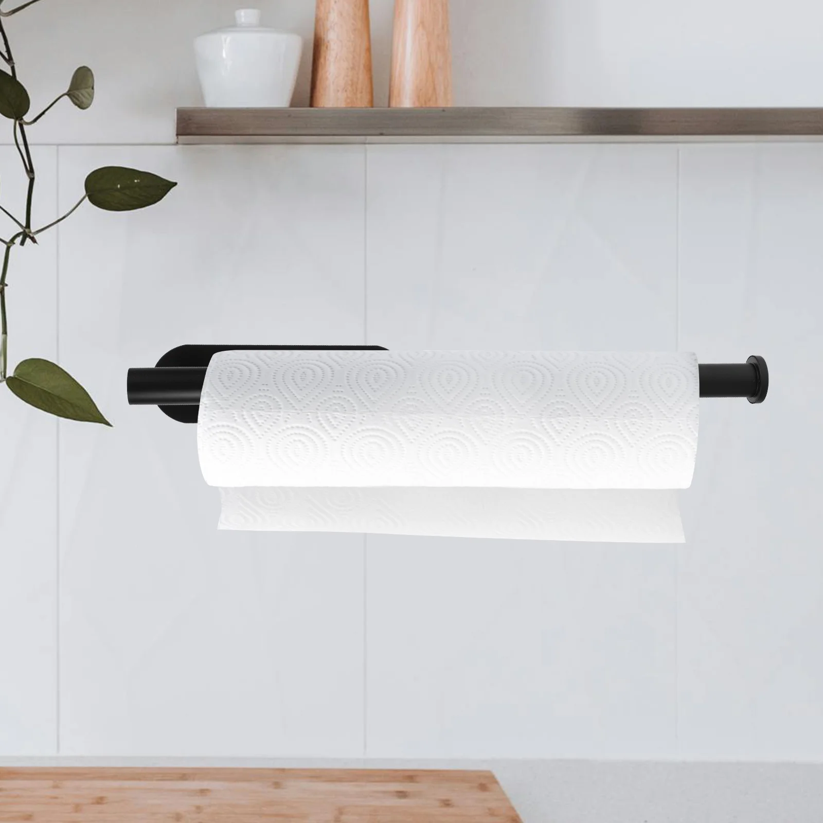 

Aviation Aluminum Wall-Mounted Paper Towel Rack For Bathroom Kitchen Household Paper Holder Organizer Towel Storage Rack