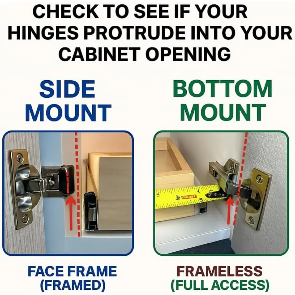 Slide-Out Shelves Organizer for Cabinets - Baltic Birch Pull Out Storage Solutions