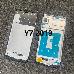 For Huawei Y7 Pro Prime 2019 Middle Frame Front Bezel Housing Lcd Supporting Holder Rear Plate Chassis