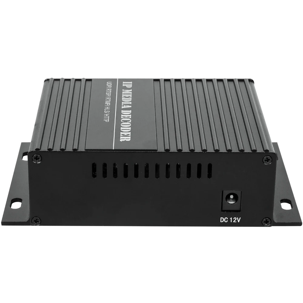 Decodificatore per streaming video da IP a SDI H.265 H.264 Decodificatore per telecamera IP SRT per decodifica P2P RTSP UDP M3U8 HLS SRT