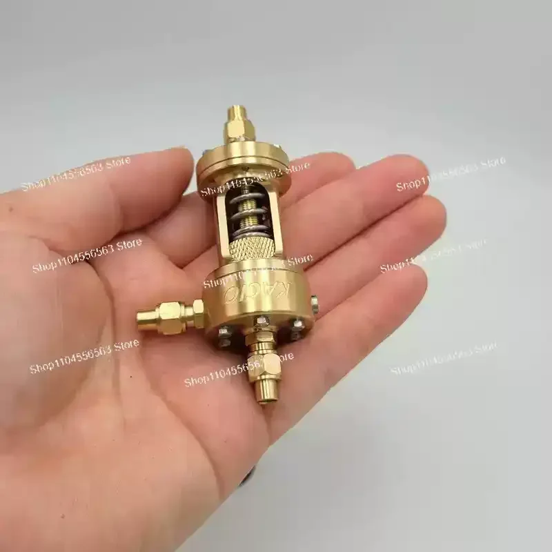 WS100L KACIO Pure Copper Boiler Steam Engine Model, Fire-Control Toy for Special Ship Models