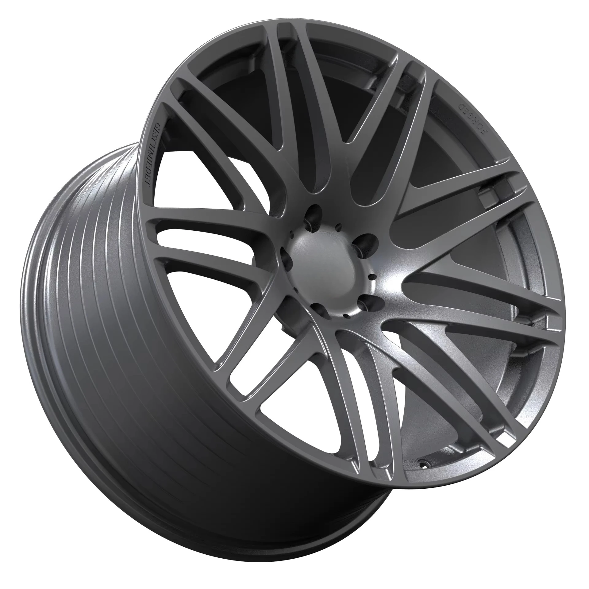 

Custom Forged Wheels Chinese Manufacturer 6061-T6 Aluminum 16 to 24 Large Inch Cold Hub Rim