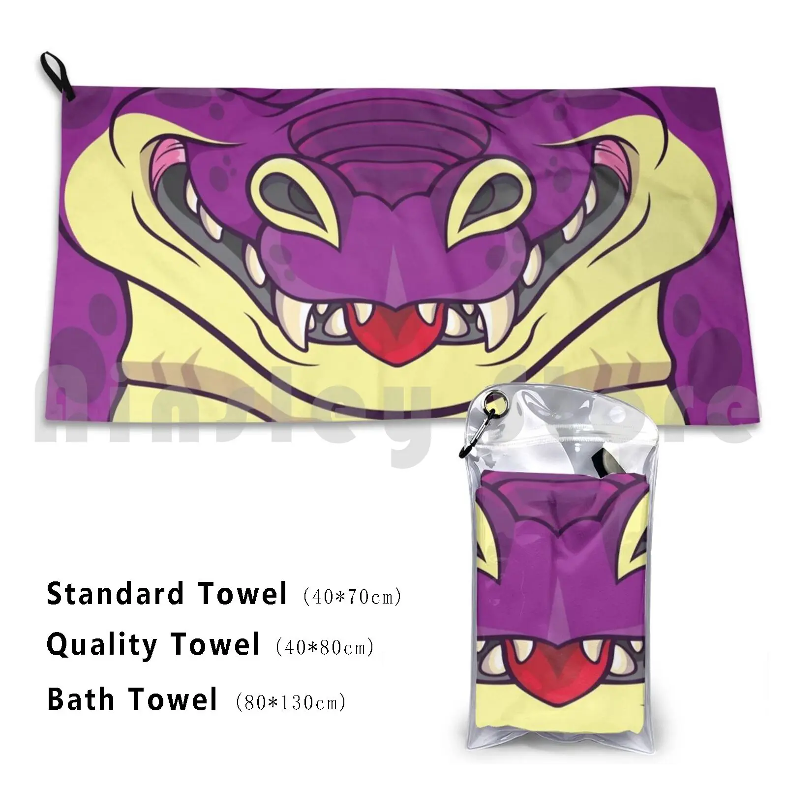 Purple Dragon Visage Bath Towel Beach Cushion Purple Dragon Purple Dragon Amethyst Amethyst Dragon Dragon Dragon