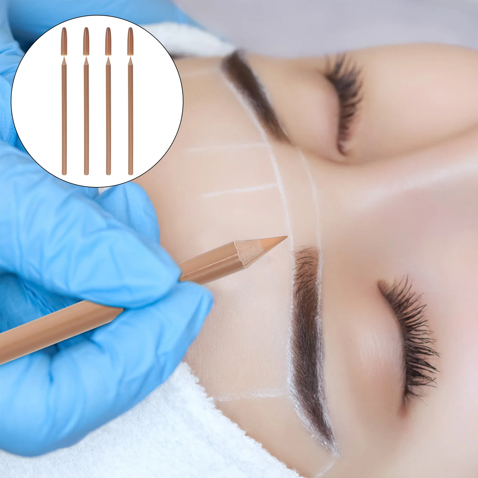 

4Pcs Professional Tattoos Concealer Pencil Durable Waterproof Full Coverage Makeup Concealer Pen for Eye Dark Circles Spot Cover