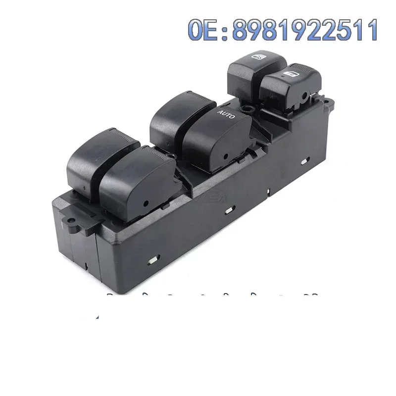 L'interrupteur de levage en verre 8981922511 convient au commutateur de levage de fenêtre électrique à conduite avant droite Suzuki,