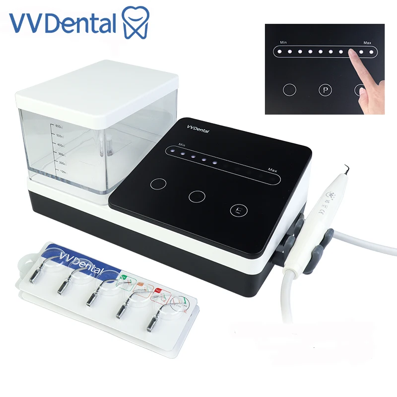 Détartreur dentaire ultrasonique de VST-W7 de VVDental pour le retrait dentaire de pierre avec le contact intelligent de détartreur dentaire d'alimentation en eau automatique de 600ml