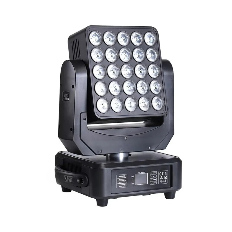 Factory sales 25 * 12W infinite movement matrix single pixel control strip stage