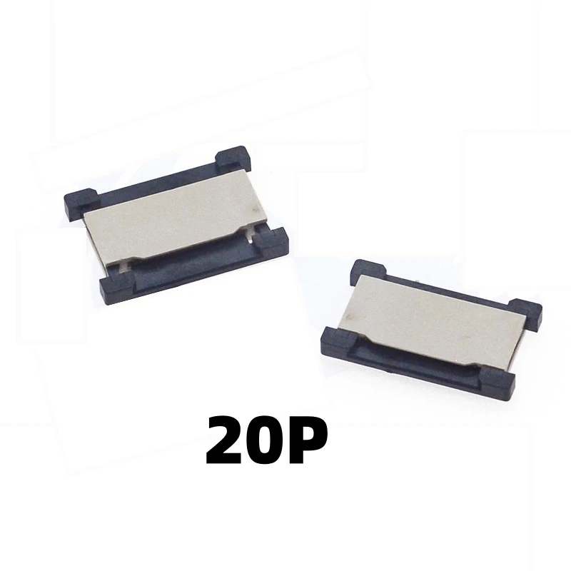 10 قطعة FPC/FFC 0.5 مللي متر الملعب موصل لوح مهايئ موسع المقبس 20/24/30/40 موقف الاحتفاظ المزدوج H2.2mm الارتفاع #2