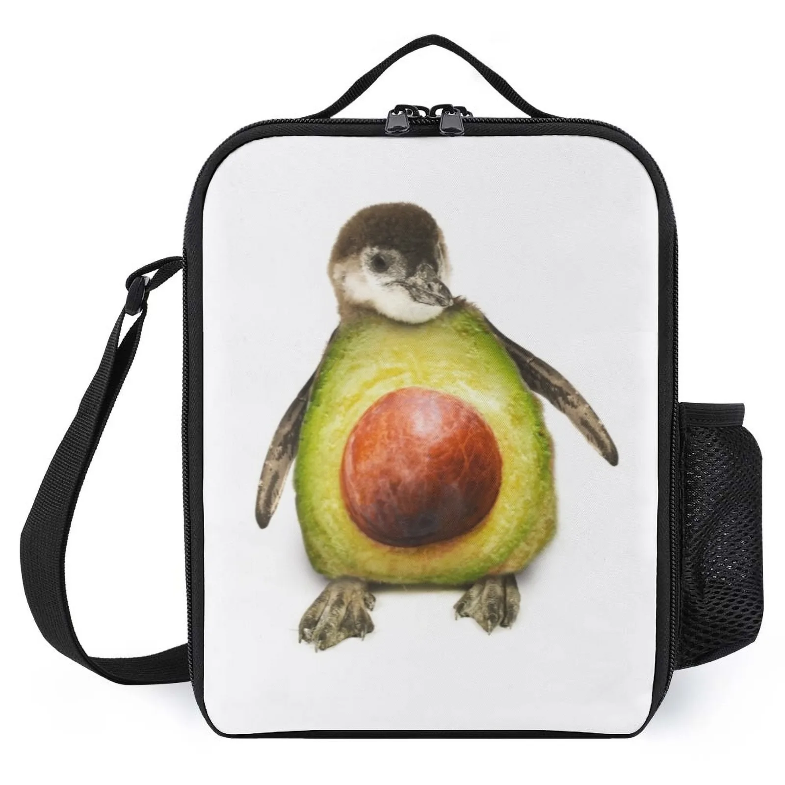 

Avocado Belly Lunch Bags Printed French School Teacher Gifts Thermal Lunch Box Insulation Lunch Box Bag