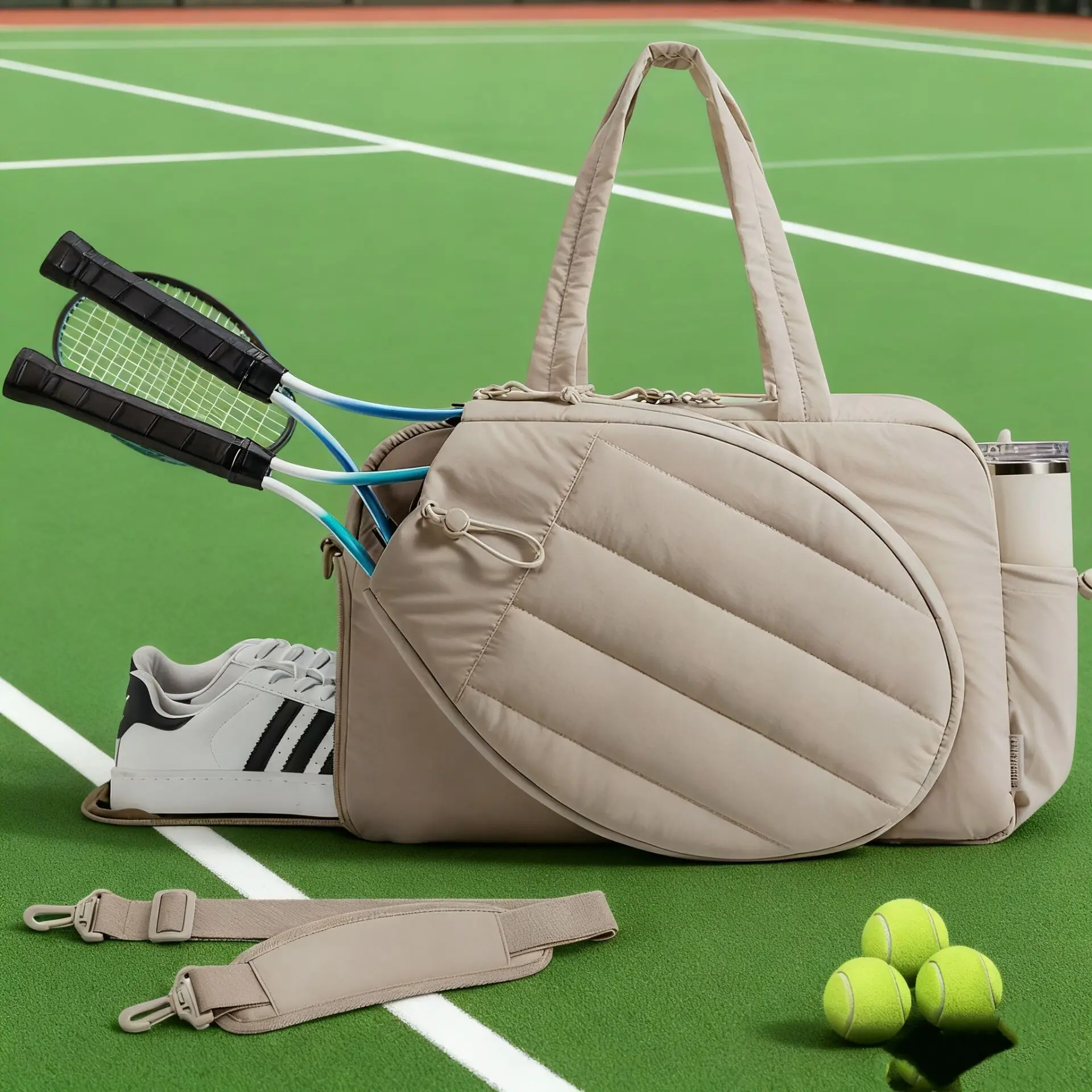 

Waterproof Large Capacity Sporting Paddle Handheld Racket Bag Badminton Tennis Pickleball Racket Handheld Bag