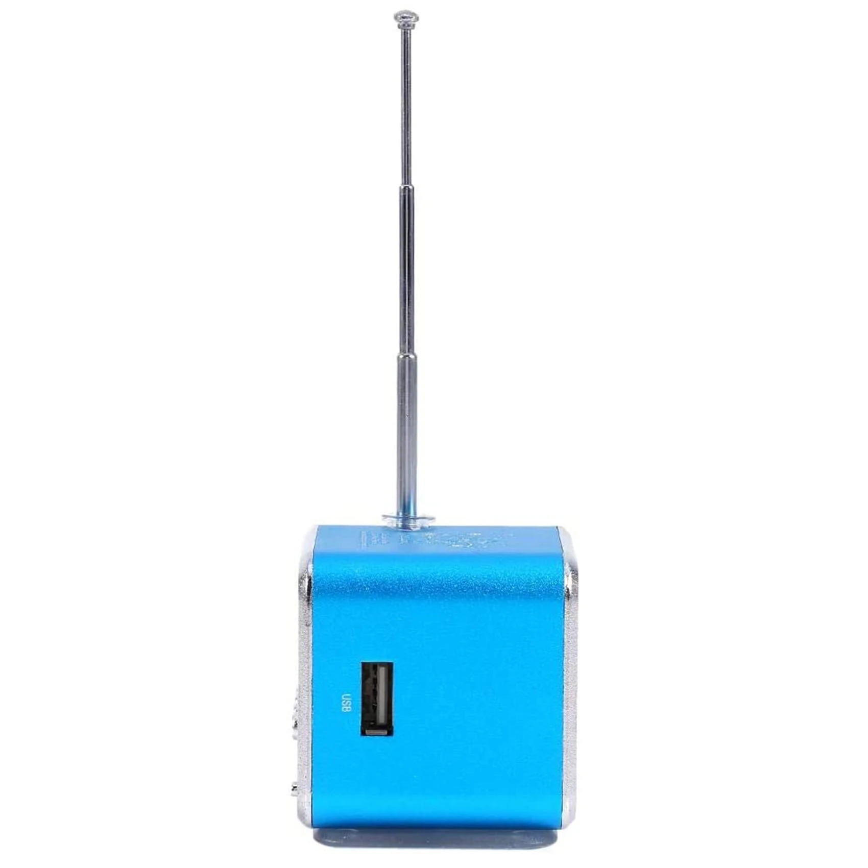 POP-lTD-V26 Цифровой мини-FM-радио-динамик-приемник с ЖК-стерео громкоговорителем Поддержка Micro-TF-карты Mp3-музыка