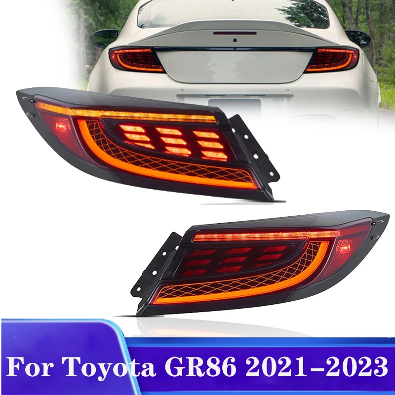 

Светодиодные задние фонари для Toyota GR86 Subaru BRZ 2021-2024 2-го поколения ZN8 ZD8 с последовательными указателями поворота DRL