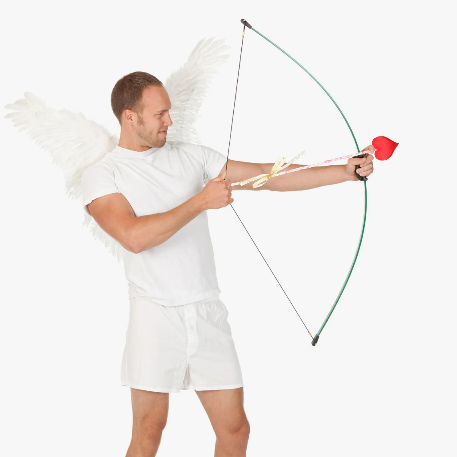 

Cupid's Arrow Bow Tool Kit Accessories and Women for Heart Headband Costume Woman