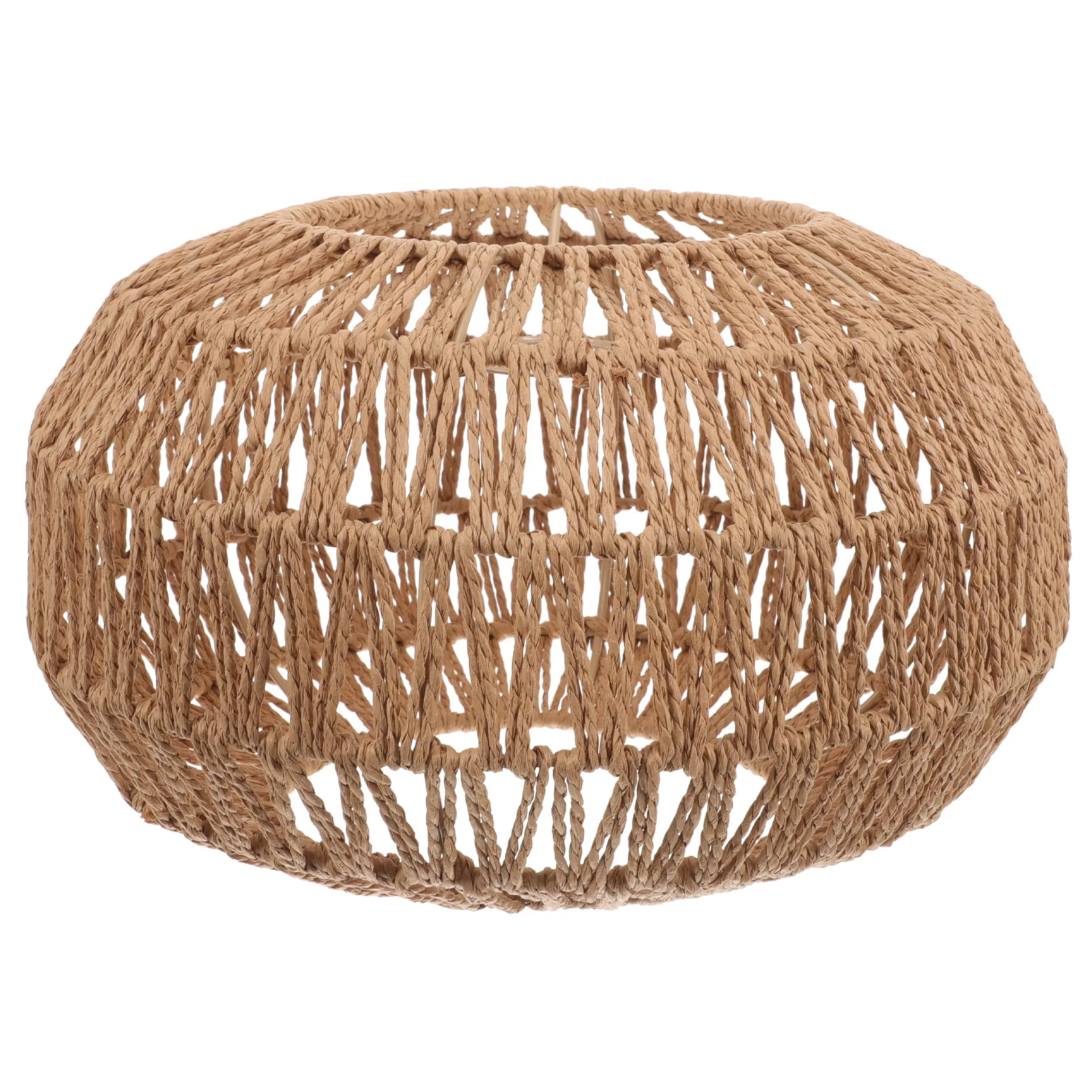 

Woven Vintage Lamp Shade Hanging Light Cover for Bedroom Home Ceiling Light Cover Chandelier Lampshade Simple Lampshade