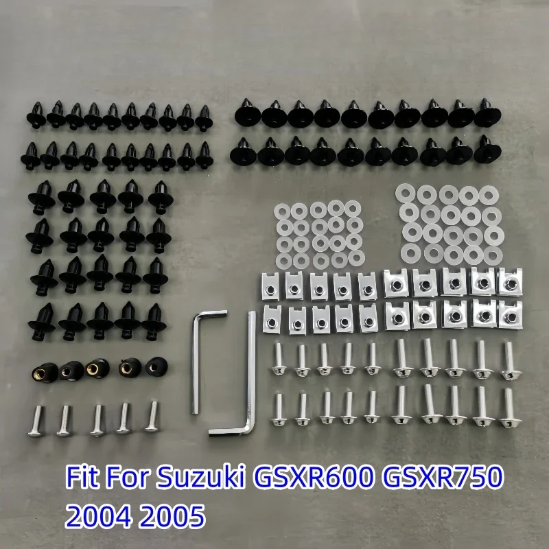 

Fairing Bodywork Kit Bolts Screws Fit For Suzuki GSXR600 GSXR750 2004 2005
