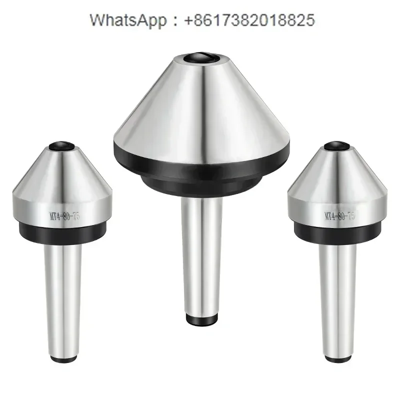 

D100 D80 D63 D60 MT2 MT3 MT4 MT5 Morse Tapper Cone Mushroom Head Center Umbrella-type Rotating Center CNC Lathe Live Tool Holder