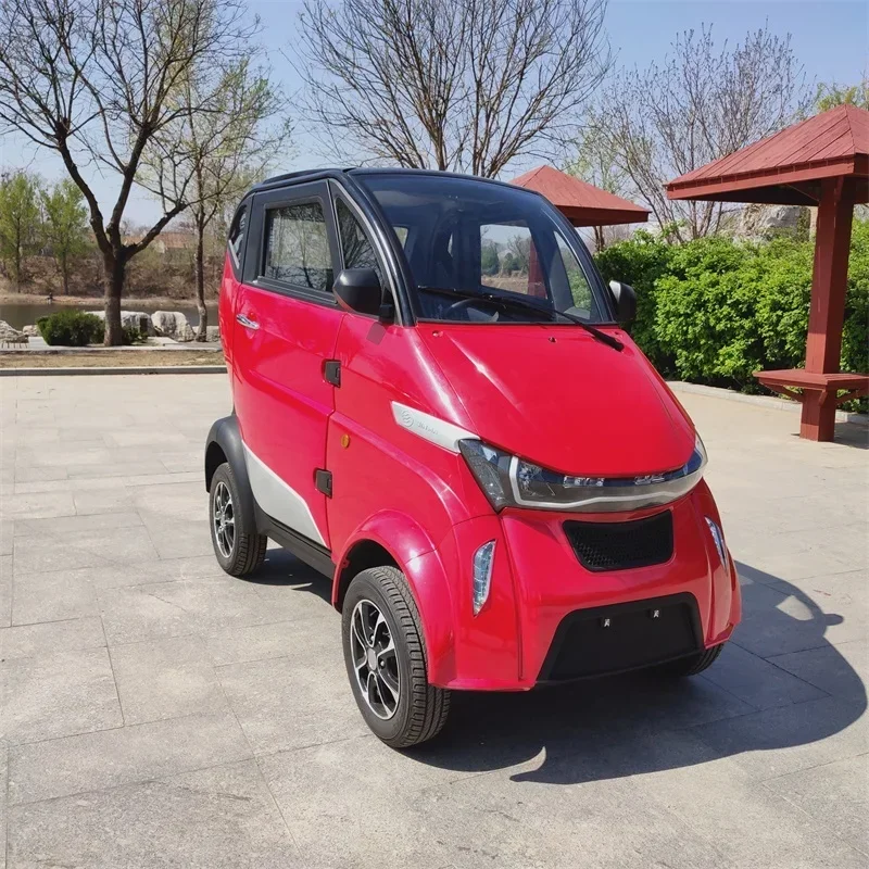 New Energy China 2 Seater Low Speed Mini Electric small Cars Solar Powered Adult for sale