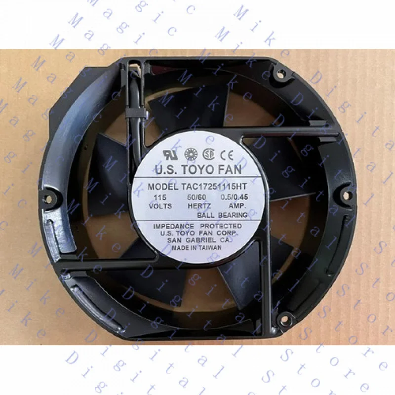 UU  1PC   FAN  17251 insert Cooling fan TAC17251115HT 115V