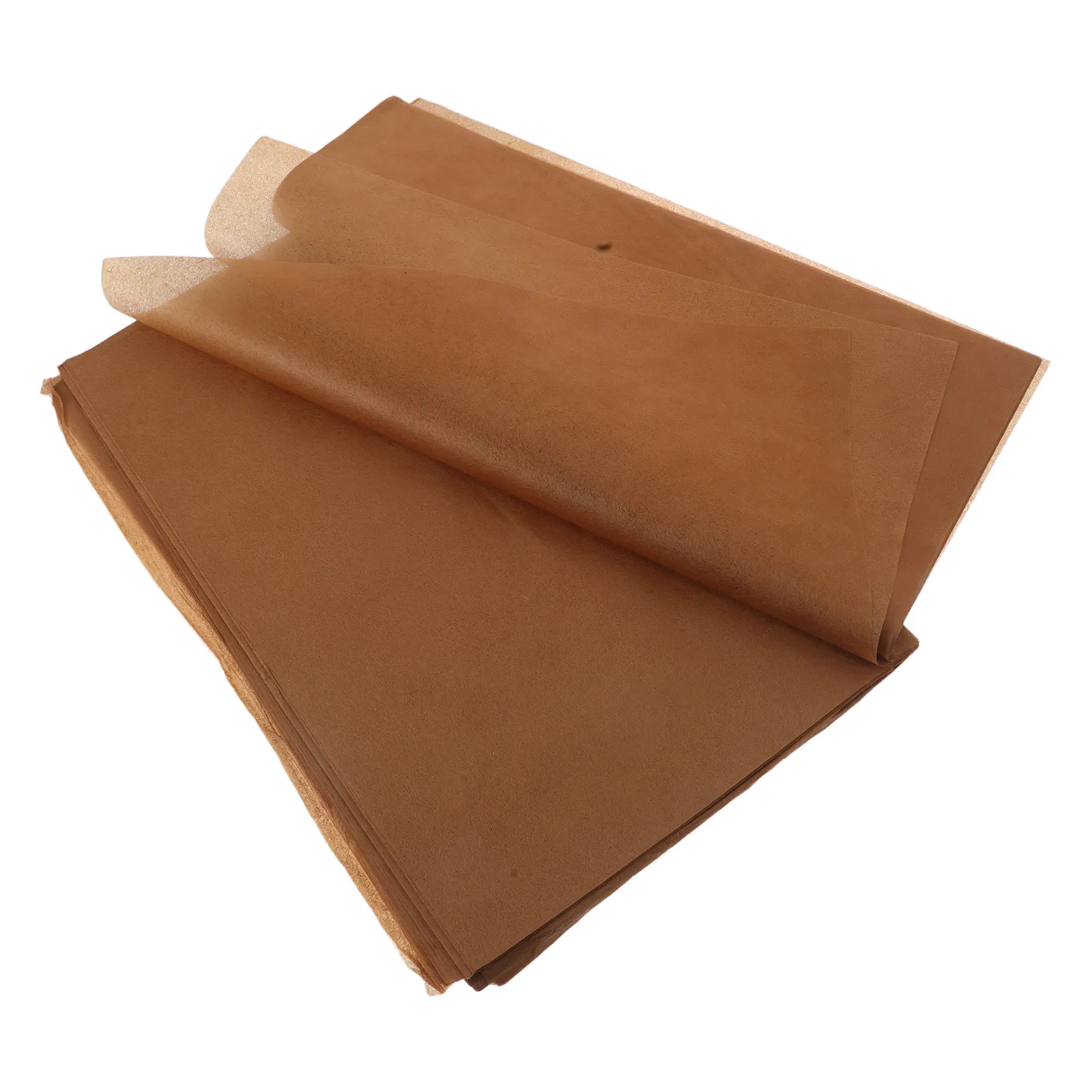 100Pcs Handmade Semi-Raw Xuan Paper Bamboo Pulp Ancient Rice Paper Sheets Chinese Calligraphy Painting Brush Writing Vegetation
