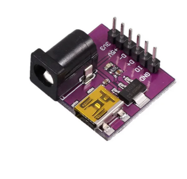 Soket USB 5V antarmuka daya USB AM11117 soket daya DC 3.3V