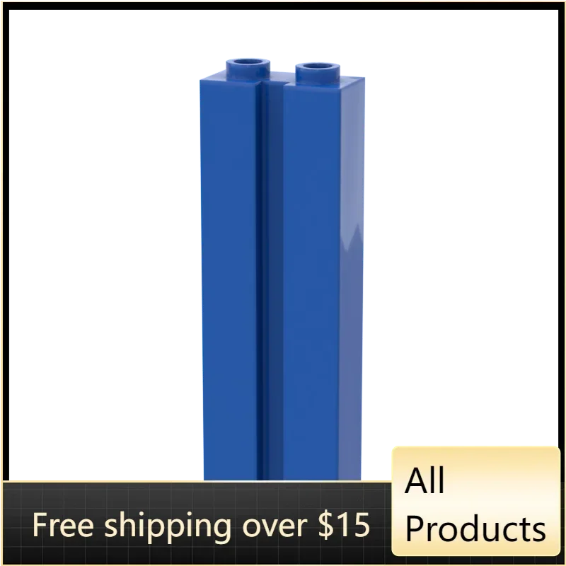 

10PCS High-Tech Assemble Particle 88393 1x2x5 Slot Brick Building Blocks Kit Replaceable Part Toy For Children Gifts