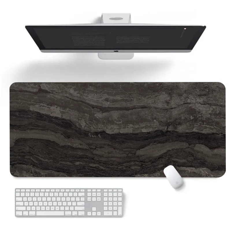 Marble Mousepad Xxl Gaming Mouse Pad Desk Protector Gamer tastiera accessori per Pc Mat Large Extended Mouse tastiere Computer