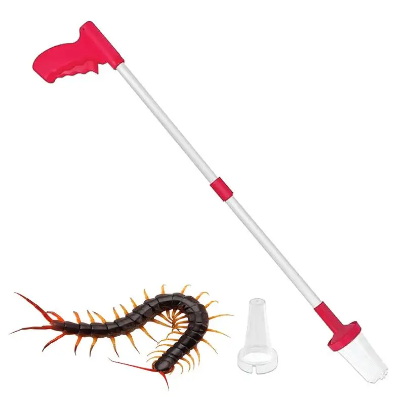 

Long Spider Catcher Foldable Handheld Cockroach Trap Humane Friendly Spider Trap Tool Pick Up Tool Family Trap Tool For Home