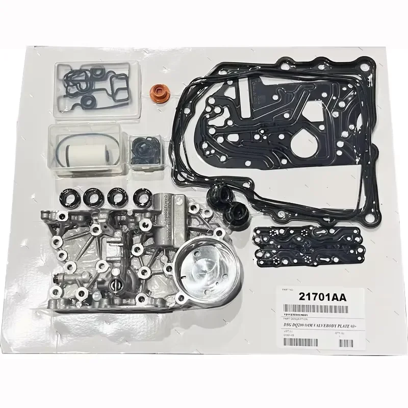0AM DSG DQ200 Mechatronic Overhaul Kit Transmission Valve Body Accumulator Housing Repair Kit