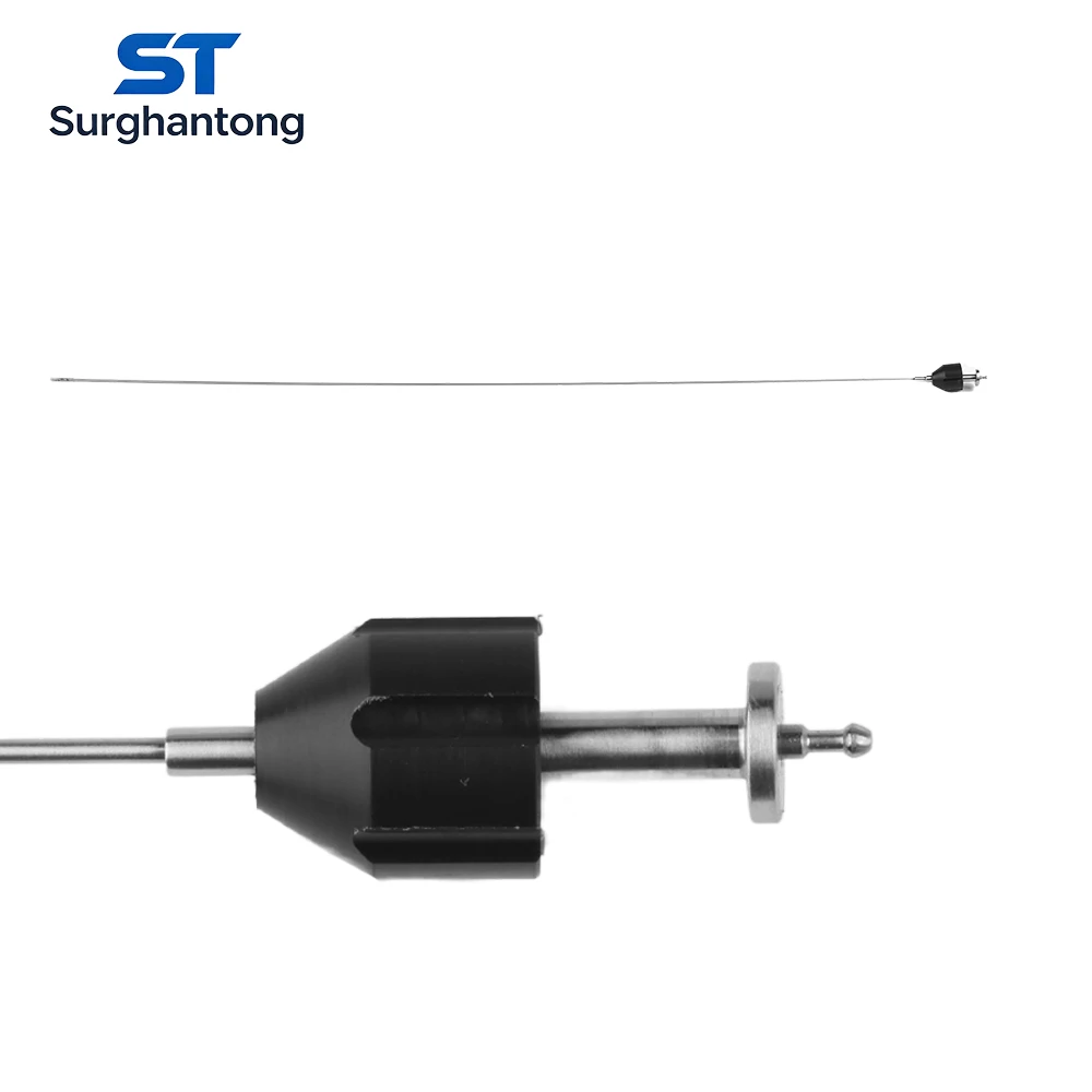 Drehbare Schere für Hysteroskopie, halbstarre 5fr/410mm Hysteroskopie-Instrumente für die gynäkologische Chirurgie, abnehmbar – Detail 7