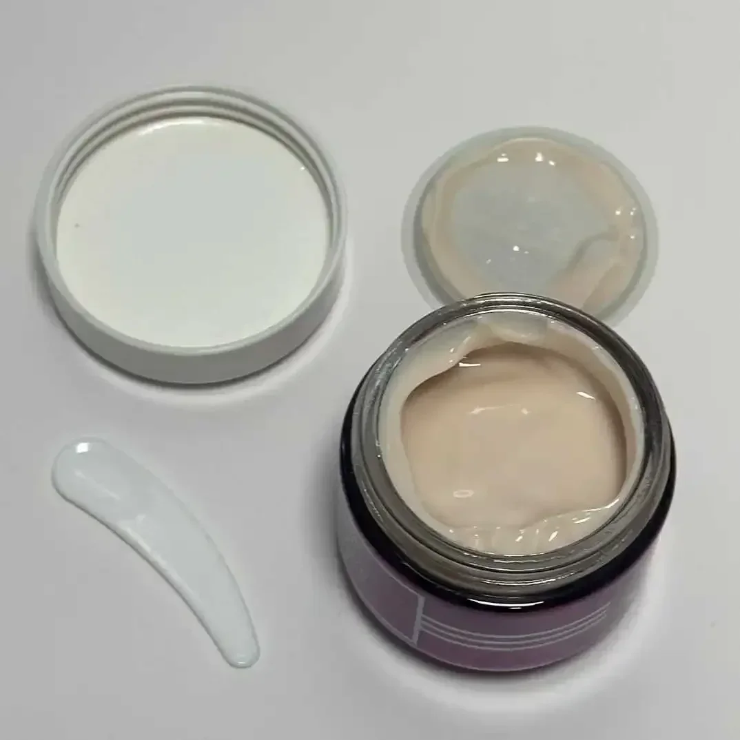 Crema facial/loción de rosa negra crema de infusión para la piel con flores de azafrán 50ml mz002