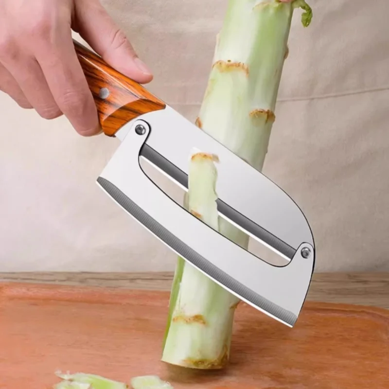 Pineapple Peeler Pineapple Knife Peeler Fruit Sugar Cane Knife Commercial Thickened Peeling Knife Tool Magic Tool TB9195